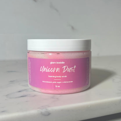 foaming body scrub